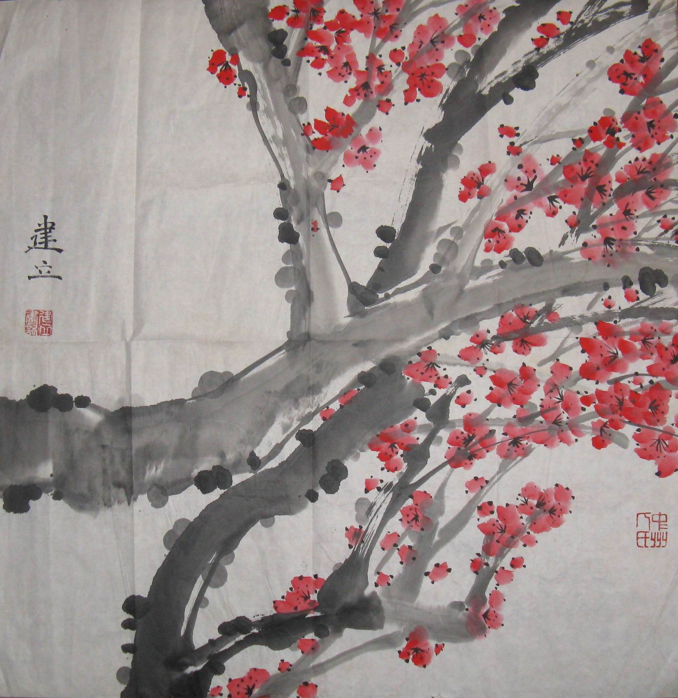 点击查看大图 杨建立 梅花