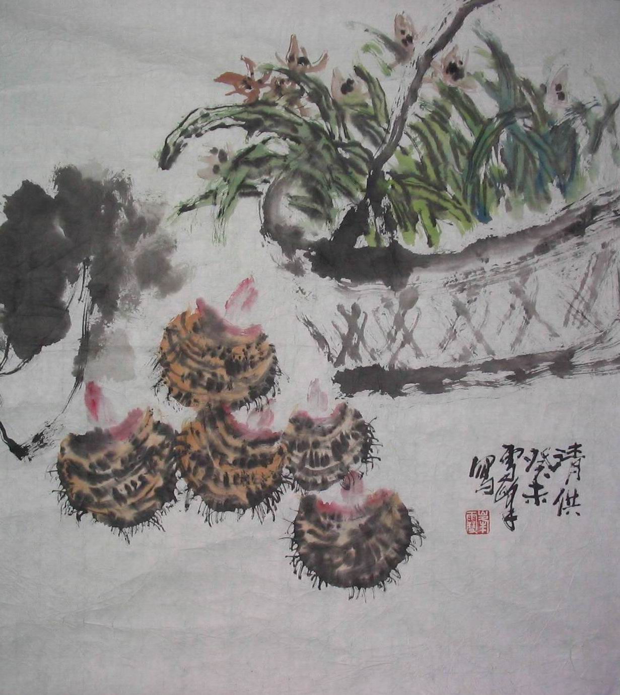 点击查看大图 丁雪峰 花卉