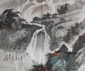 刘松岩  山水