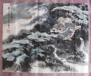 徐鸿春  山水