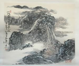 黄建华 山水
