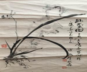 陈放 兰花